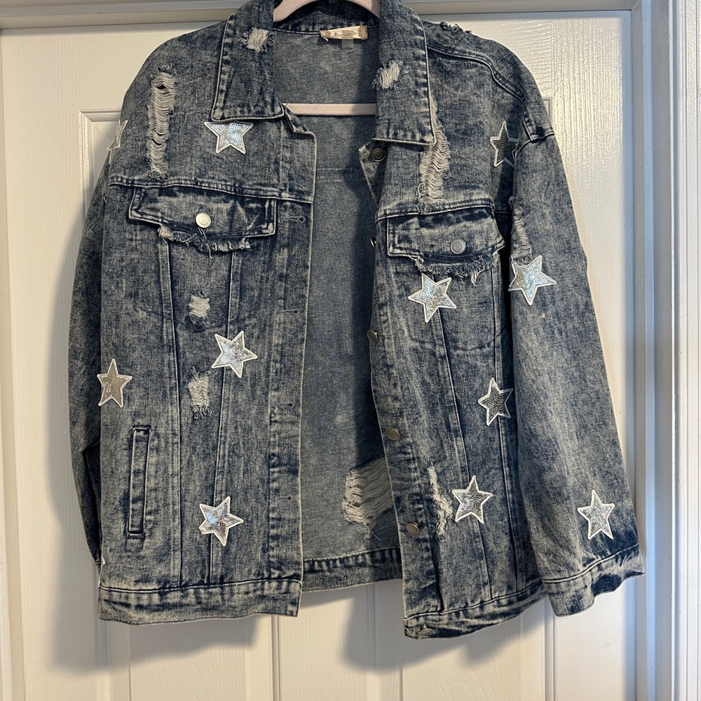 Altar'd State Blue Denim Jacket
